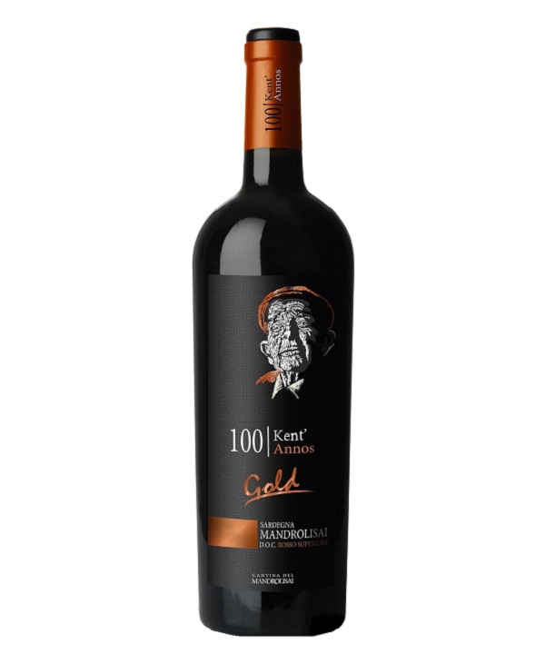 KENT'ANNOS ROSSO GOLD DOC MANDROLISAI cl 75 BOTTIGLIA