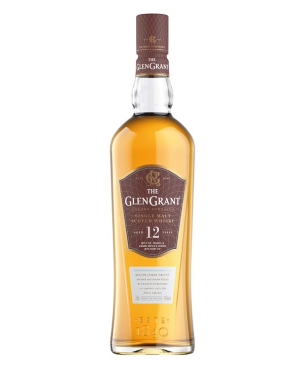 THE GLEN GRANT WHISKY SINGLE MALT 12 YEARS cl 70 ASTUCCIO