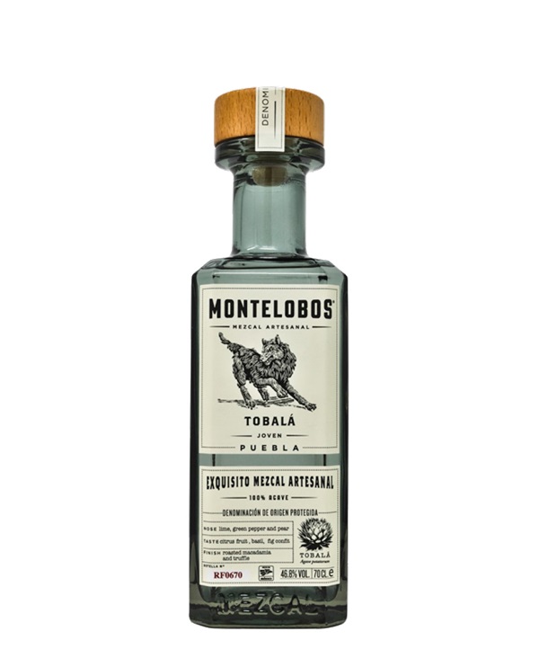MEZCAL MONTELOBOS TOBALA cl 70 BOTTIGLIA