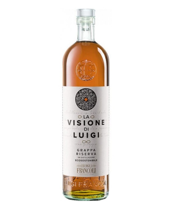 GRAPPA RISERVA FRANCOLI LA VISIONE DI LUIGI cl 70 BOTTIGLIA