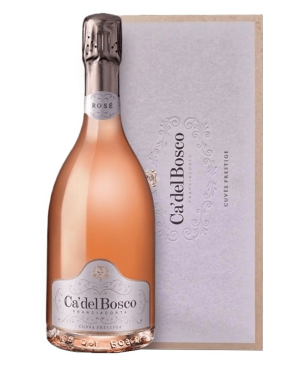 CA' DEL BOSCO ROSE' FRANCIACORTA CUVEE PRESTIGE EXTRA BRUT ED 47 cl 75 ASTUCCIO