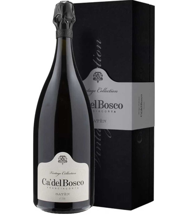MAGNUM CA' DEL BOSCO FRANCIACORTA SATEN VINTAGE MILLESIMATO BRUT cl 150 ASTUCCIO