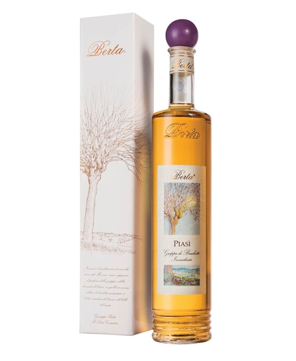 GRAPPA BERTA PIASI' AFF ROVERE cl 70 BOTTIGLIA