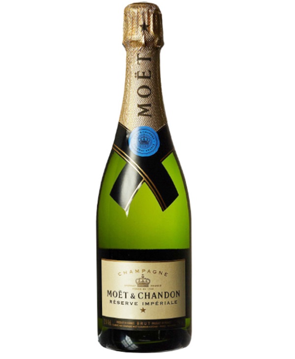 MOET & CHANDON CHAMPAGNE RESERVE IMPERIALE cl 75 BOTTIGLIA